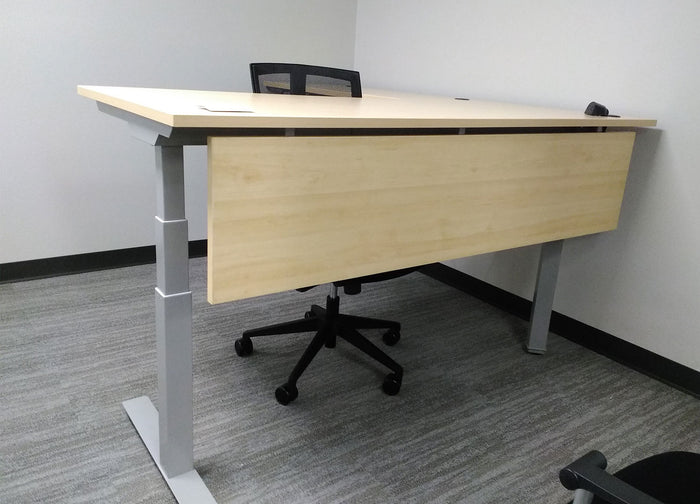 Acrylic Modesty Panel 72, Electric Standing Desk Partition
