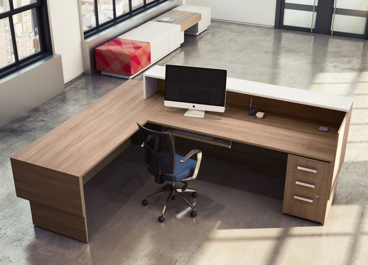 Perception Reception Desk