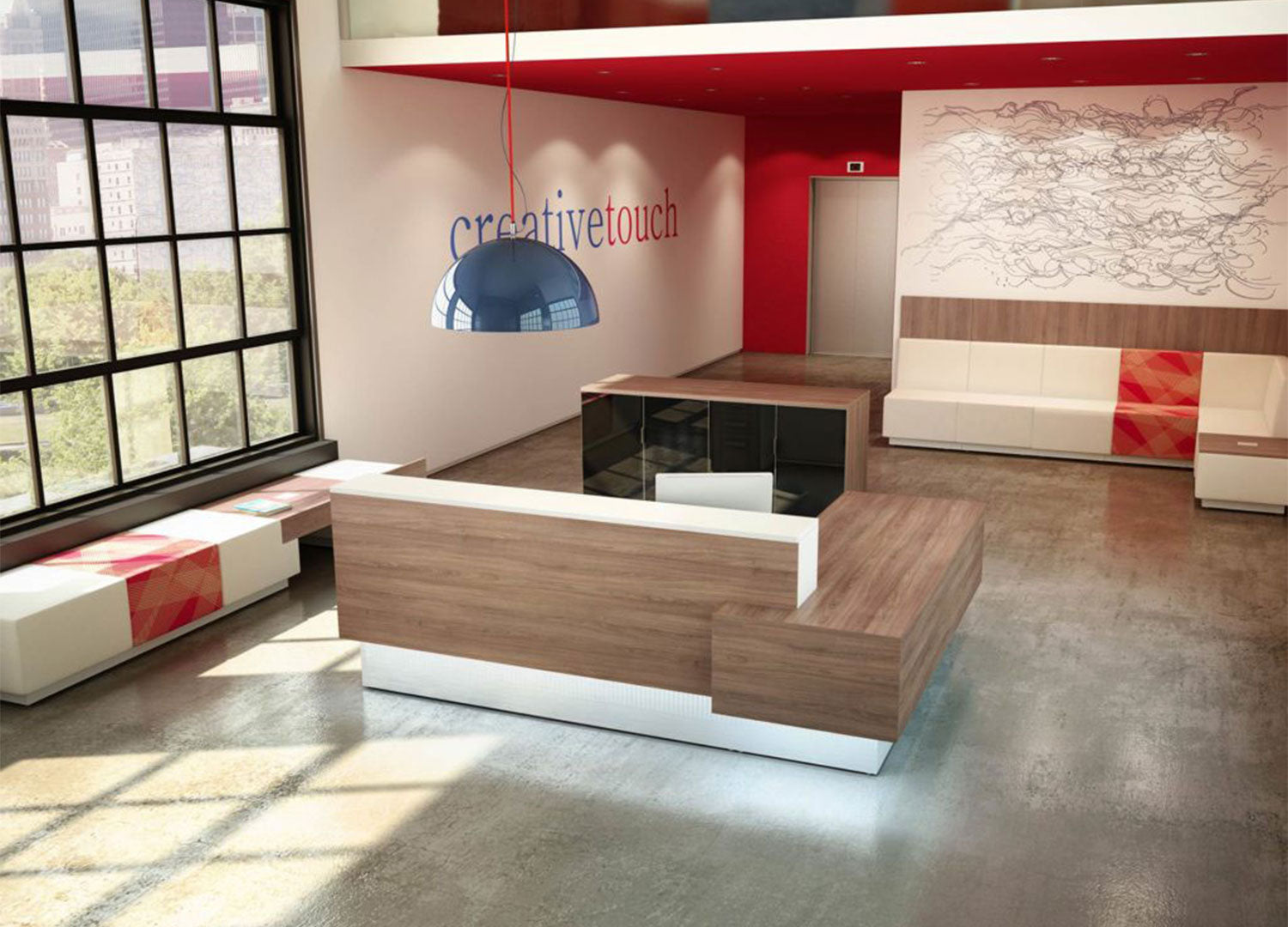 Perception Reception Desk