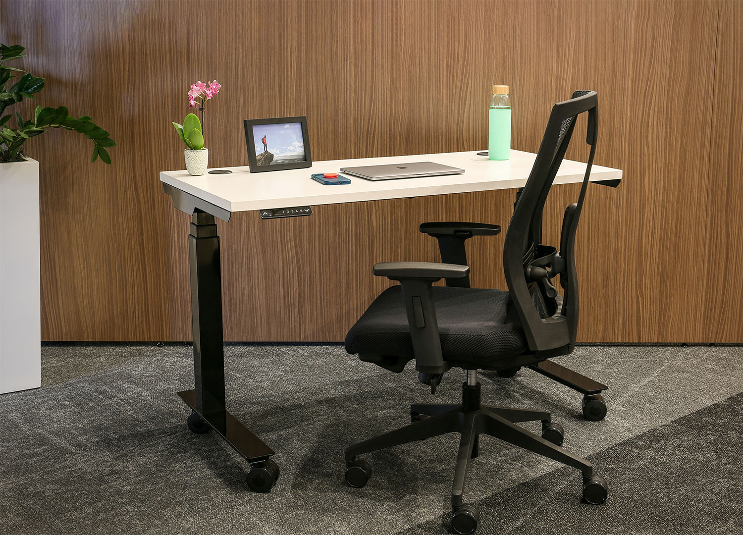 Mobile Think Desk (sit to stand)