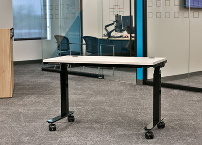Mobile Think Desk (sit to stand)